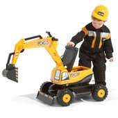 jcb constructor excavator and helmet