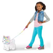 barbie walking dog