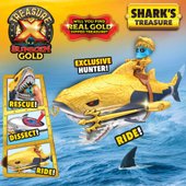 golden shark toy