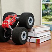 remote car with foam wheels
