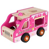 squirrel play wooden vehicles