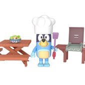 Bluey Family Backyard BBQ Mini Playset | Smyths Toys Ireland