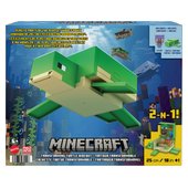 Minecraft Transforming Turtle Hideout Playset and Figures | Smyths Toys UK