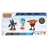 Mecha Sonic with Spike Trap 4 Inch Action Figure Sonic the Hedgehog 30th  Anniversary