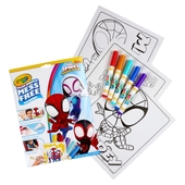 Crayola Colour Wonder Spidey and his Amzing Friends Colouring Book