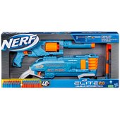 NERF Elite 2.0 Double Defense 2-Blaster Pack | Smyths Toys UK