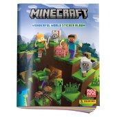 Panini Minecraft Wonderful World Sticker Collection Starter Pack ...