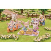 Sylvanian Families Sunny Picnic Set Fennec Fox Sister & Baby | Smyths