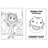 Gabby's Dollhouse Jumbo Colouring Book | Smyths Toys UK