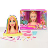 Barbie Color Reveal Frisierkopf Deluxe Schminkpuppe mit Farbwechsel ...