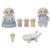 Sylvanian Families Flora Rabbit Family | Smyths Toys UK