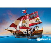 Playmobil 71418 Pirates Small Pirate Ship | 101 Pieces With Figures & Cannons For Ages 4+-726099