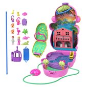 Polly Pocket Large Wearable Momma Monkey and Baby Playset | Smyths Toys UK