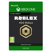 Roblox 400 Robux Xbox One Digital Download Xbox One Games Games Add Ons - 400 robux for xbox one digital code