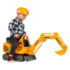 Mikrobagger mit Spielzeughelm und Soundeffekten