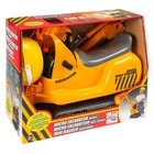 Mikrobagger mit Spielzeughelm und Soundeffekten