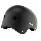 Skatehelm Action Gr. 55-58 cm, schwarz
