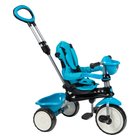 QPlay Dreirad Comfort 4 in 1, blau