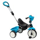 QPlay Dreirad Comfort 4 in 1, blau