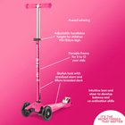 Micro Maxi Deluxe Tri-Scooter, pink