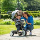 QPlay Comfort 4-in-1 Dreirad, grau