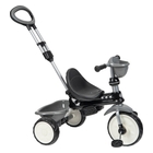 QPlay Comfort 4-in-1 Dreirad, grau