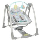 Ingenuity Babyschaukel Hoots and Hugs, grau