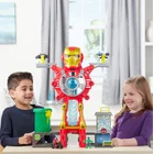 Playskool Heroes Marvel Super Hero Adventures Iron Man Headquarters Playset Smyths Toys UK