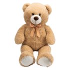 Brauner Bär mit Schleife, ca. 100 cm