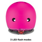 GLOBBER EVO Helm mit LED, pink