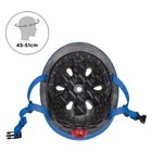 GLOBBER EVO Helm mit LED, blau