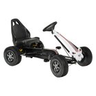Rally Go-Kart, schwarz-weiß