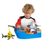 Shark and 2024 boat toy