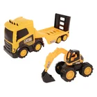 Teamsterz JCB Mega Transporter with Excavator Smyths Toys UK