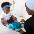 Cloud B Tranquil Turtle Nachtlicht und Beruhigungsfigur Schildkröte blau