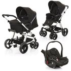 ABC Design - Travelsystem Turbo 6 All in One, Black/Woven Grey