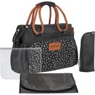 Badabulle - Wickeltasche Boho, Schwarz