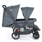 Circle - Geschwisterwagen Tandem, Woven Wall