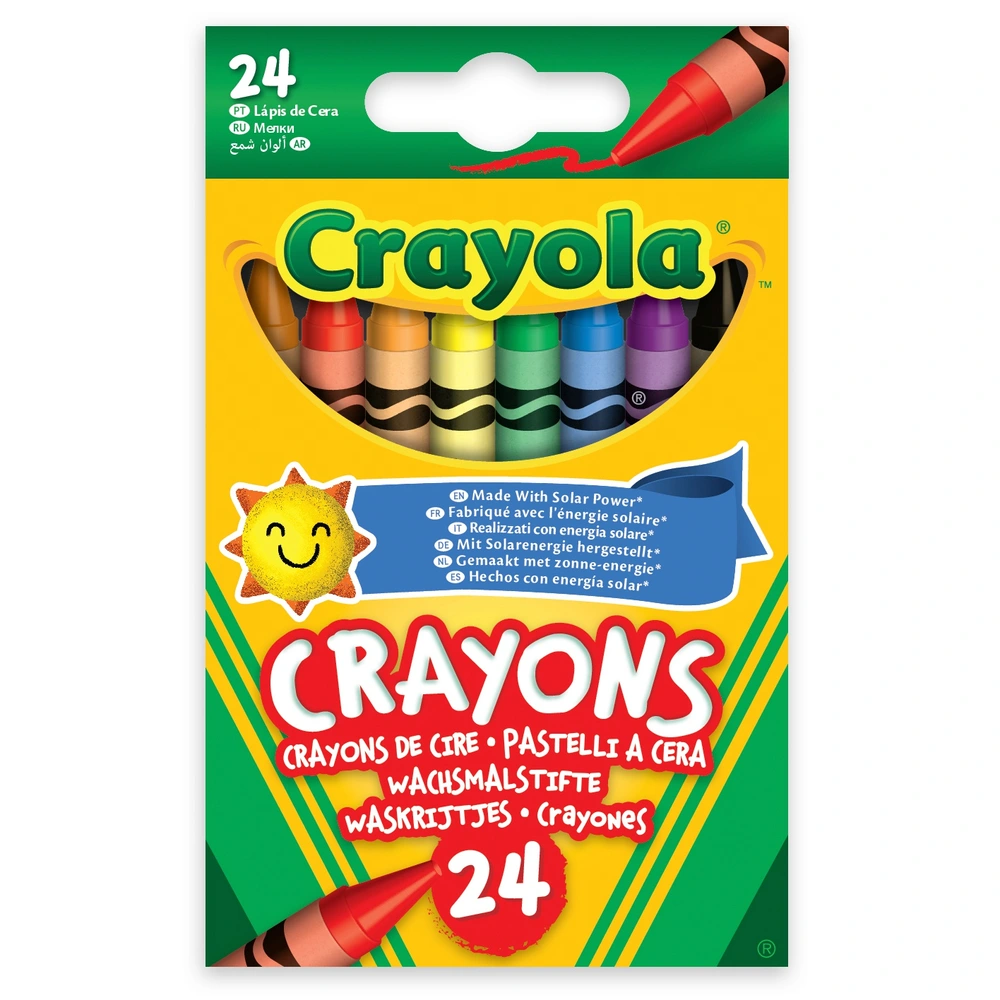 Crayola Crayons Wax 24 Pack Assortment Smyths Toys UK