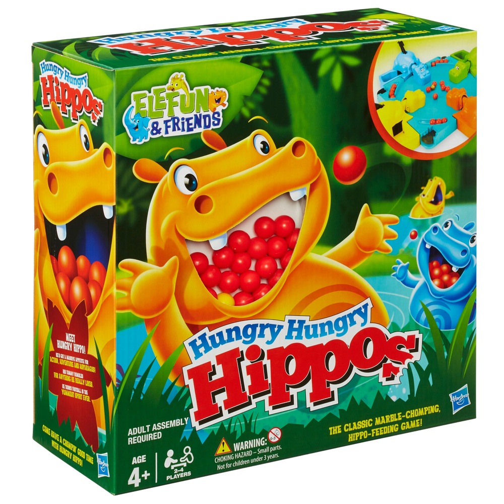 Hasbro - 52971 - Jeu de Plateau - Hippos Gloutons : : Jeux et  Jouets