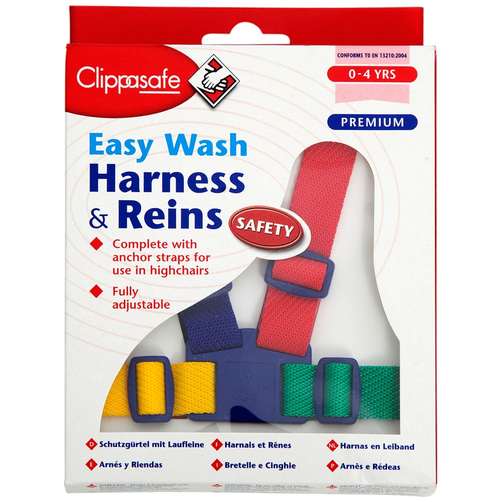 Clippasafe Walking Baby Harness & Rein 030318NA 