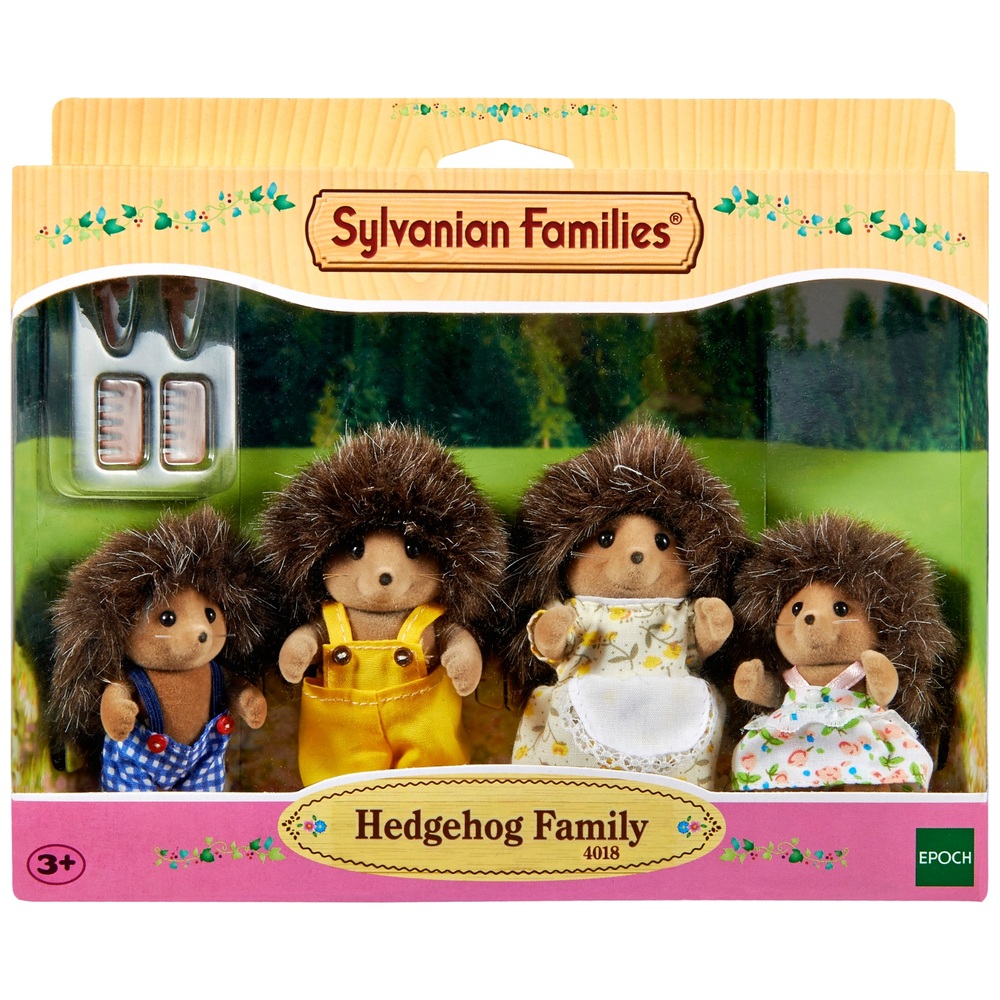 Brand New In Box Sylvanian Families Family Set 4018 Hedgehog Family /3