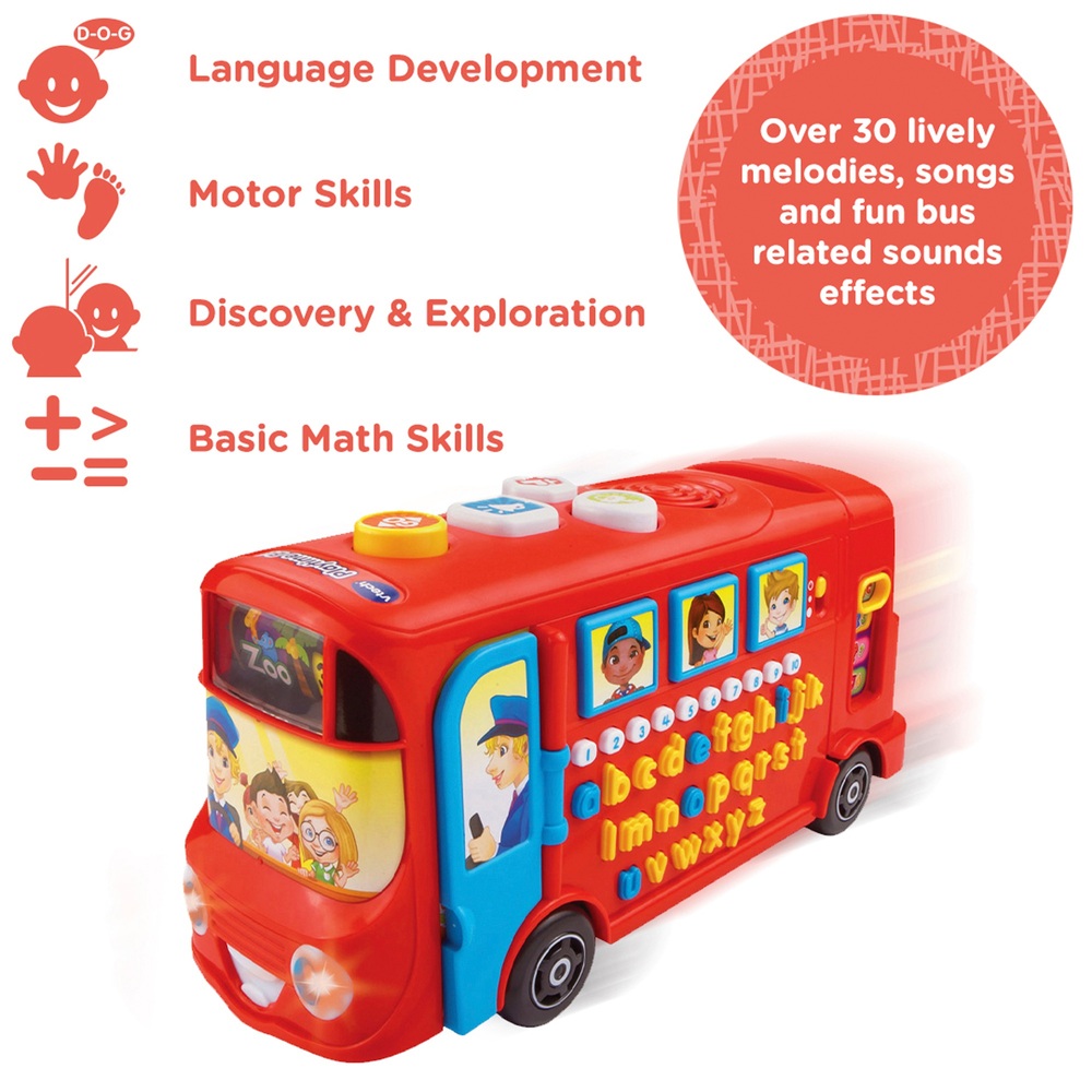 Vtech alphabet store learning bus