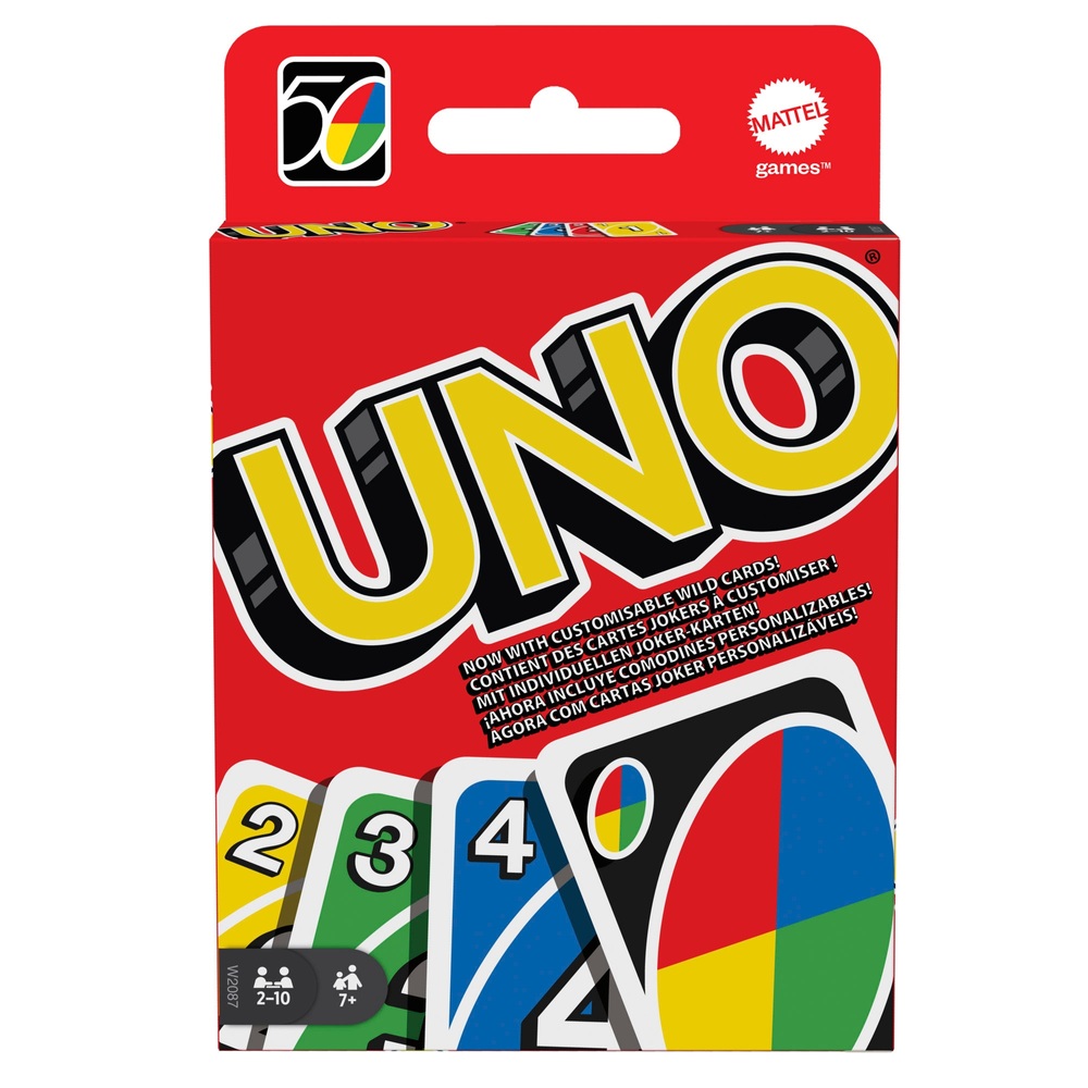 Mattel, UNO Flip, 112 Cards, Ages 7 and Older, 2 to 10 Players, Mardel