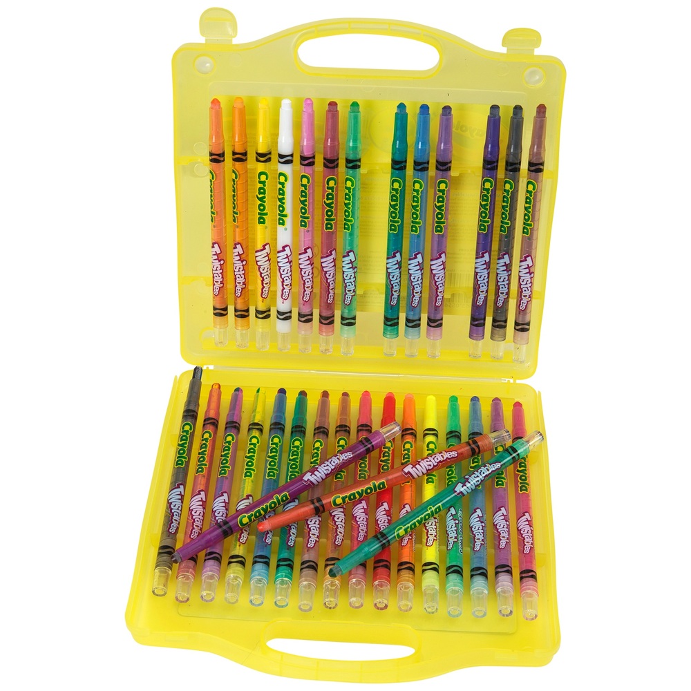 Crayola 32 piece Twistable Case | Smyths Toys UK