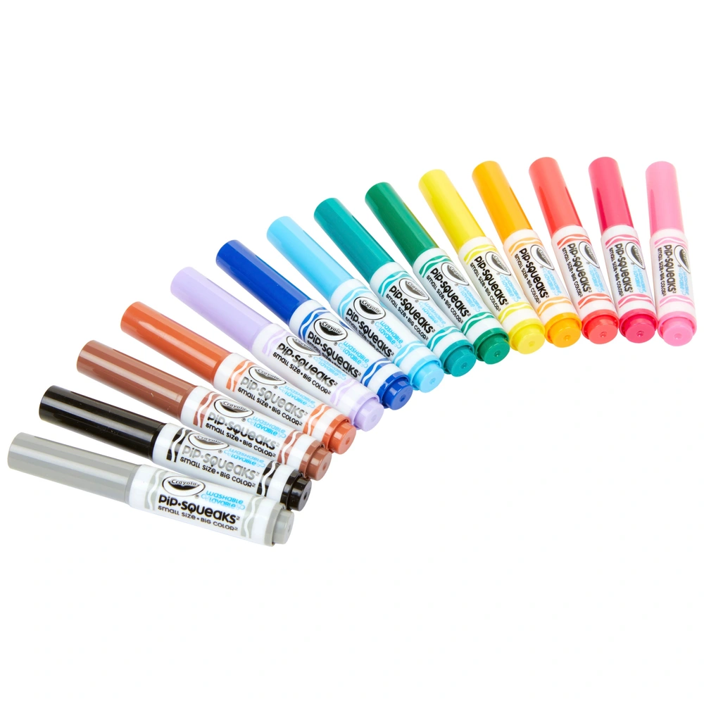 Crayola Markers Pip Squeaks Mini Washable 14 Pack Smyths Toys