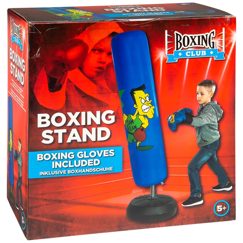Punching Ball Gonglable avec Gants de Boxe