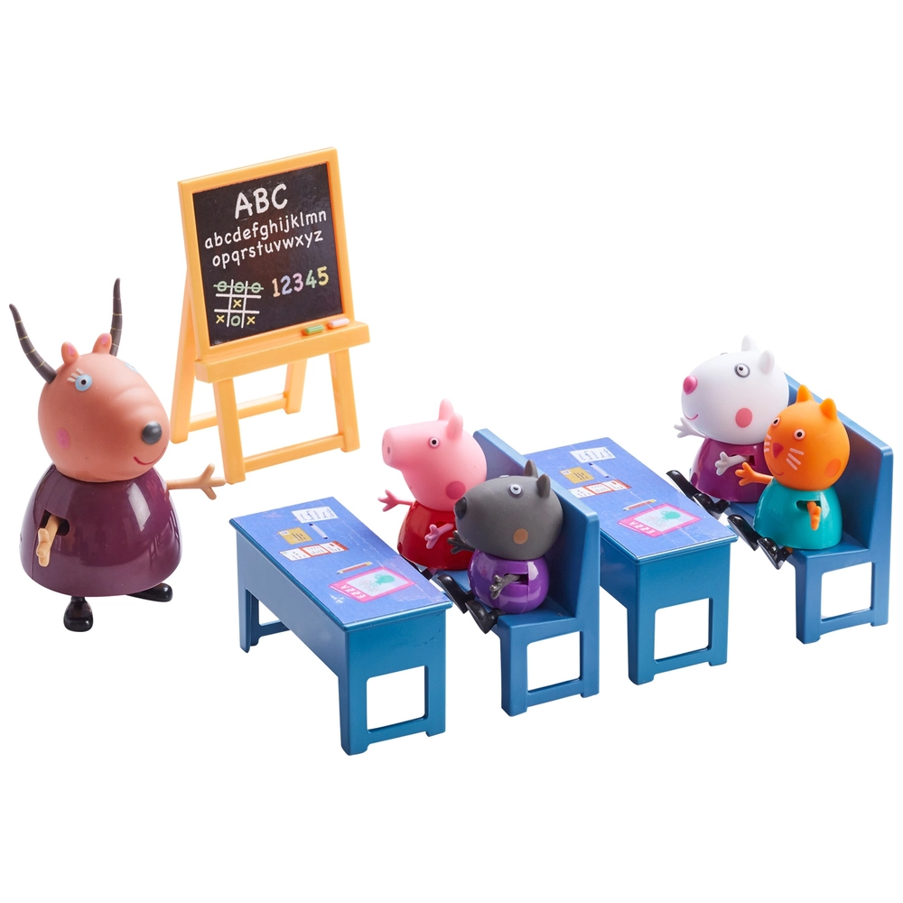 Peppa Pig Playset Peppa's Classroom Smyths Toys UK