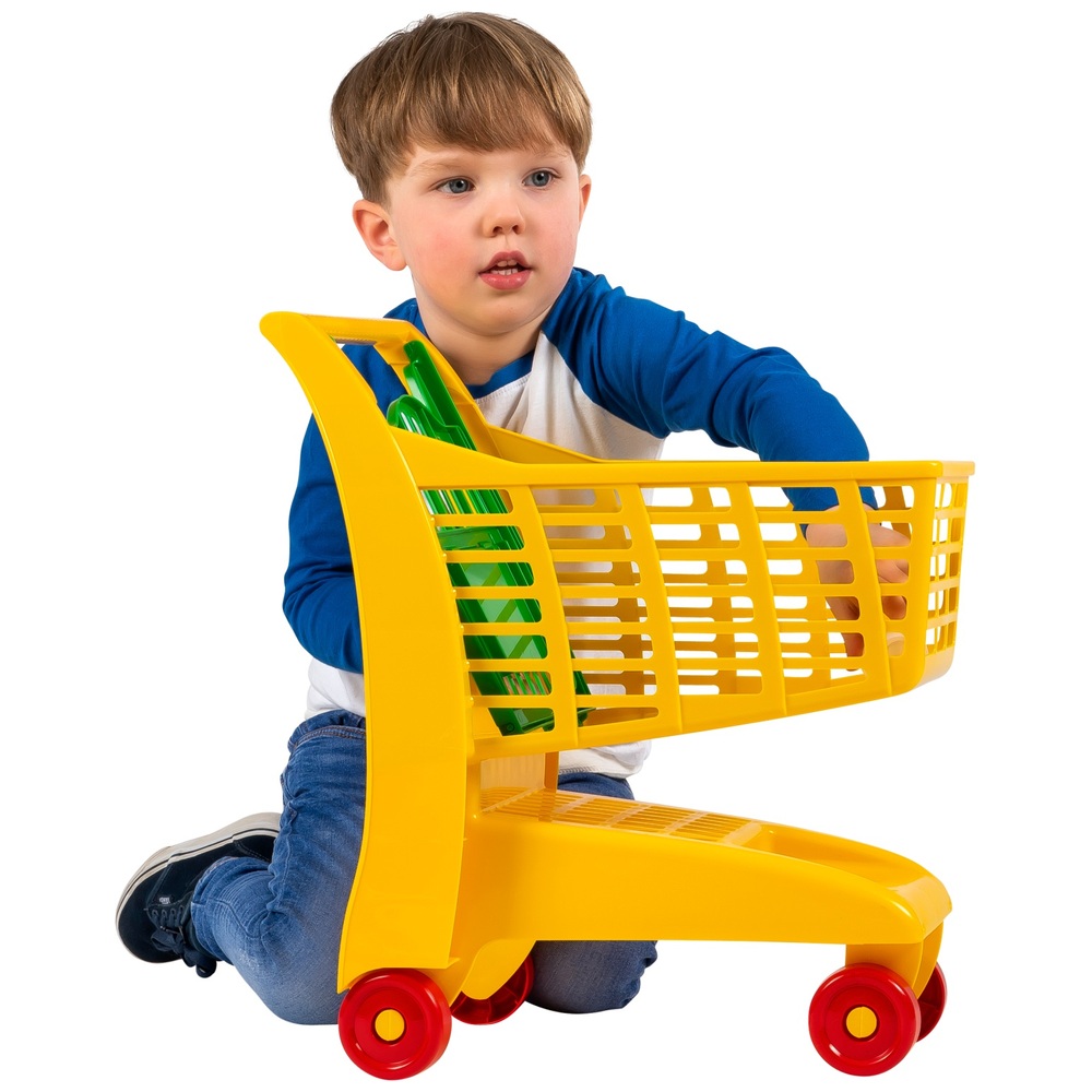 Chariot de courses de voiture jouet pour enfants, chariot pour