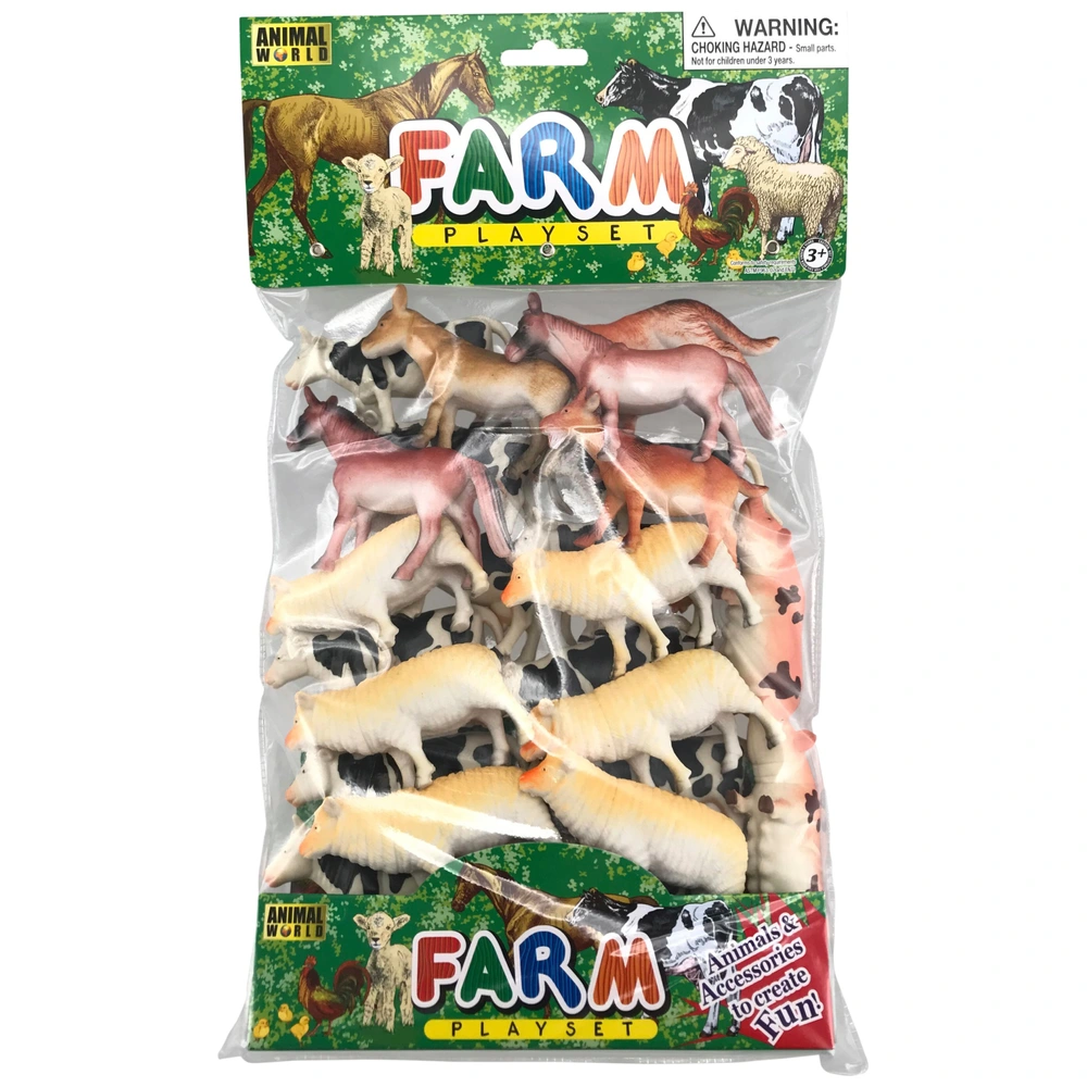 Animal Farm Set Smyths Farm Animal Figures 24 Pack Smyths Toys Ireland - Main Image